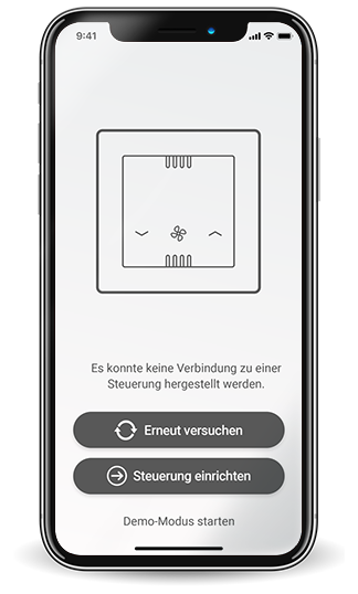 Start Screen whiteAIR App